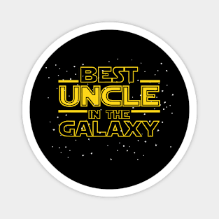 Uncle Shirt Gift for New Uncle, Best Uncle in the Galaxy Magnet